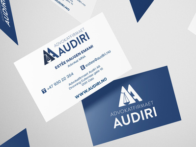 Lawyer logo - Audiri 9co brand branding design identity logo logodesign norway