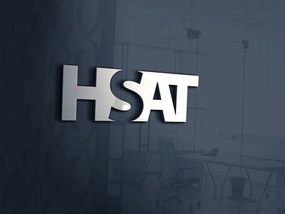 HSAT logo 9co brand branding design identity logo logodesign negative space negativespace negativespacedesign norway typography