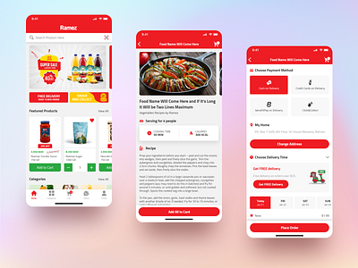 Food Delivery card cart creative dailyui delivery food homepage mobile app mobile design order ui