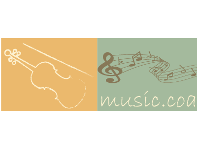 Musical Logo logo music music coach music teacher musical violin
