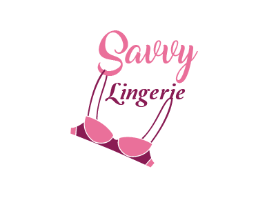 Lingerie bra logo design template for women Vector Image