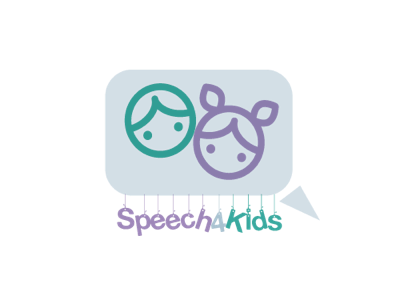 Speech4Kids Logo graphic design kids logo logo designer logo maker speech therapy