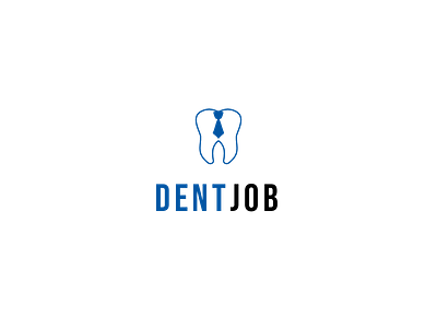 Logo design concept for DentJob