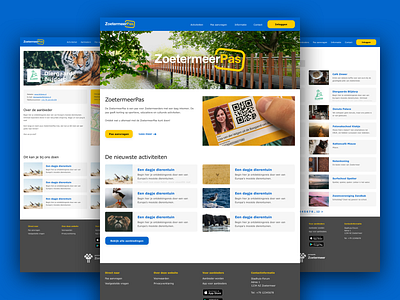 ZoetermeerPas logo municipality ui ux web design