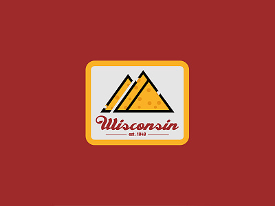 Wisconsin United 50 cheese czechoslovakia patch sticker usa wisconsin