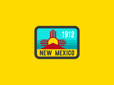 New Mexico United 50 new mexico patch southwest sticker usa zia