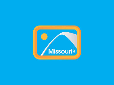 Missouri United 50 gateway arch missouri patch st. louis sticker usa