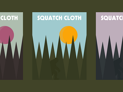 Squatch Cloth Poster