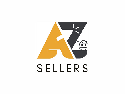 Logo AZ Sellers ecommerce logo online