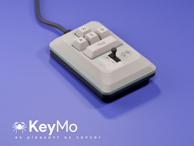 KeyMo Therapy 3d 3d design 3d illustration 3d render b3d blender blender 3d design gaming illustration keyboard mouse product render