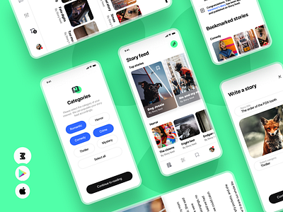 Storead App Design