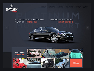 Car Website Design