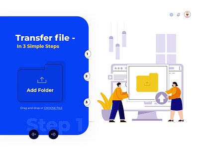 Share Files: Folder: Photo's aftereffects animation after effects creative design document share dribbble folder share interface master creationz mastercreationz modern product product design saas website share files share it shared ui website website concept