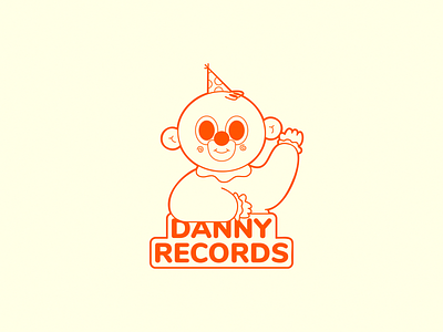 Danny Records Circus Experience ape character character design circus clown cute design illustration mascot mexican mexico monkey
