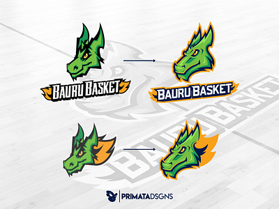 Bauru Redesign design dragon esport esports logo redesign sport logo sportlogo vector vector art vector artwork