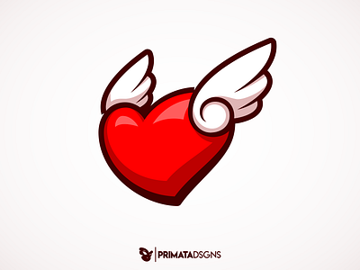 Dia dos Namorados cupid design heart heart logo illustration logo love passion sportlogo vector vector art vector artwork wings