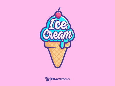 Ice Cream design dribbble ice ice cream ice cream cone illustration logo sherbet typography vector vector art vector artwork