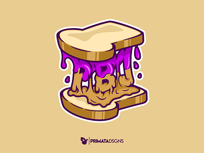 Peanut Butter and Jelly by Primata Designs on Dribbble
