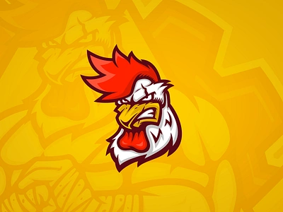 Fight Rooster Mascot character design chicken chicken logo design fighter illustration logo rooster logo sport logo sportlogo vector art