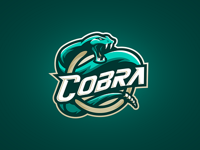 Cobra cobra design dribbble esports illustration logo snake sportlogo team vector vector art viper