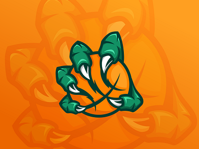 Monster Claws Basketball logo