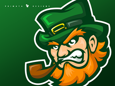 Leprechaun Head brand design dribbble esport esports illustration irish leprechaun logo sport logo sportlogo stpatrick vector vector art vector artwork