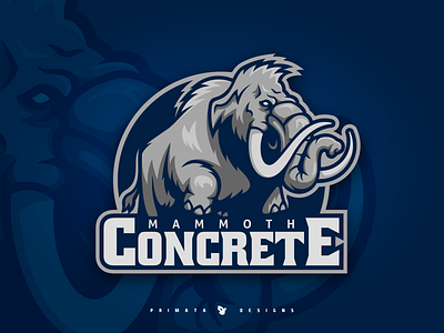 Mammoth Concrete brand branding design dribbble esport esports illustration logo mammoth sport logo sportlogo vector vector art vector artwork