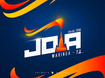 JOIA Maringá brand branding design dribbble graphicdesign logo olimpic sportlogo torch typography vector vector art vector artwork