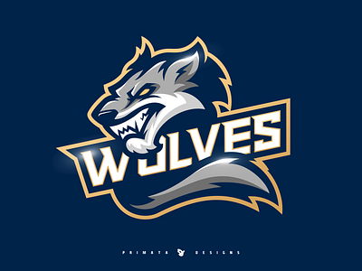 Wolves 2 design dribbble esport esports illustration logo mascot sport logo sportlogo vector vector art vector artwork wolf wolf logo wolfpack wolves