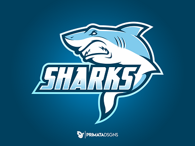 Sharks by Tiago Fank on Dribbble