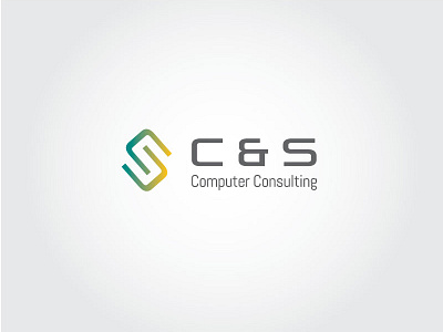 C&S Logo Final computer logo design technology