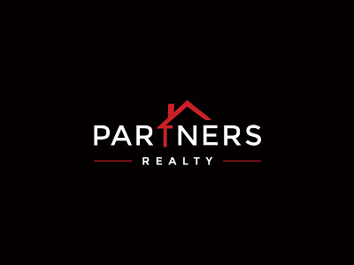 Partners Realty logo design real estate