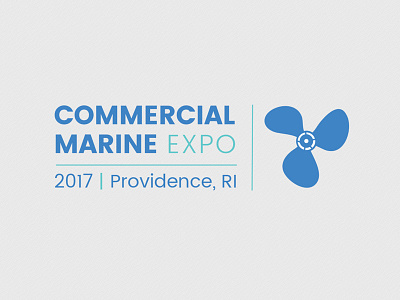 Commercial Marine Expo expo logo tradeshow
