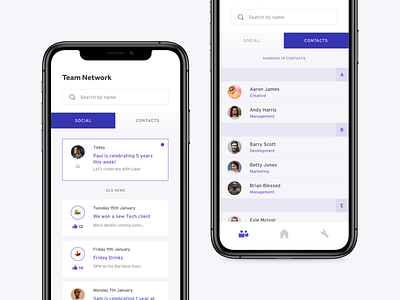 Worker – Staff App Social