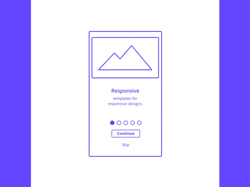 Responsive Wireframe minimal modern motion principle prototyping rapid prototyping resource responsive sketch user experience user interface