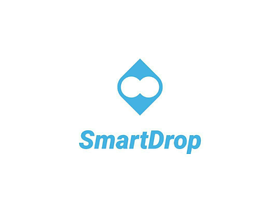 SmartDrop brand branding design graphic design logo