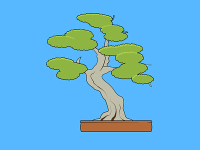 Bonsai illustration