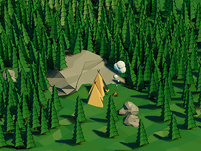 Low Poly Forest