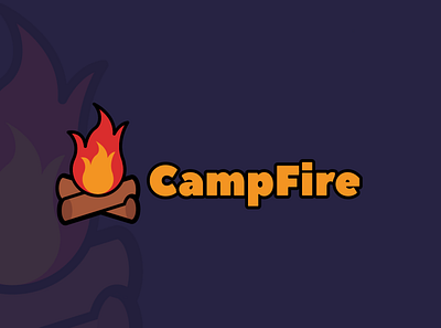 CampFire Logo design flat design graphic design graphicdesign logo logo design logodesign vector