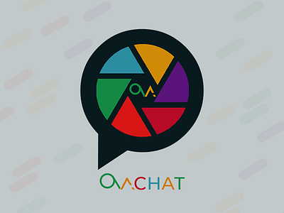 OvaChat Inc. app branding bulb chat design identity light logo logomark mark sketch