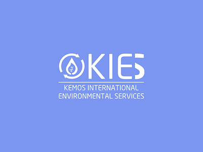 KIES Logo environmental icon leaf logo water