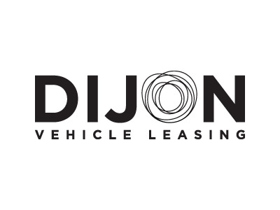 Dijon Vehicle Leasing Mono Option corporate identity logo mono