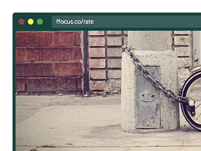 ffocus Homepage photography screenshot ui web design