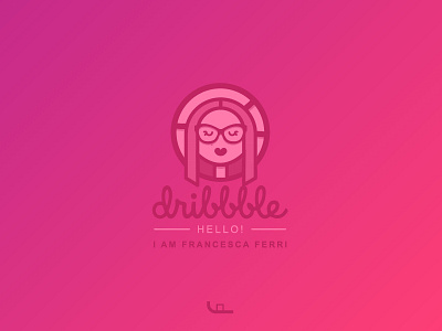 Hello Dribbble! debut first shot dribbble graphic illustration me