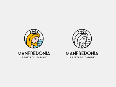 Manfredonia City - Brand behance branding graphic illustration logo design