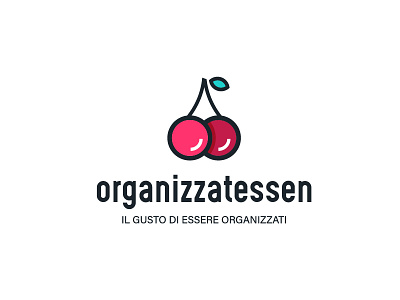 Organizzatessen - Rebranding behance design design del logo grafico il branding illustrazione logo rebranding