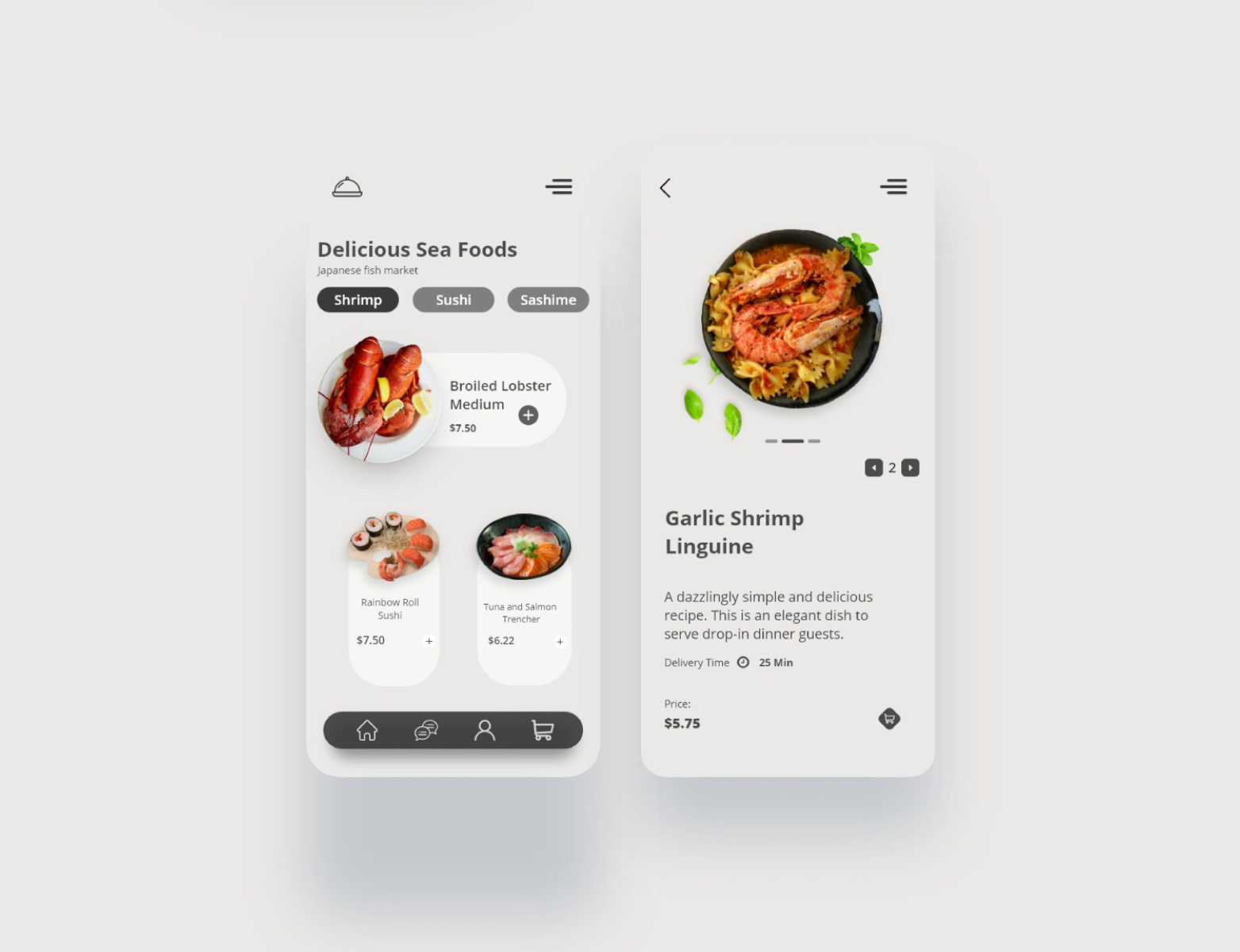 Fish Market App by REHO DESIGN on Dribbble