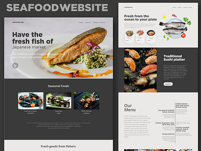 Sea Food Website