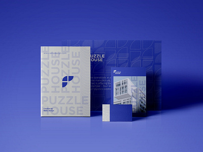 Construction Branding - Puzzle House app ui brand identity branding colorful branding colorful design construction branding corporate design design fresh design graphic design logo logo design minimalist minimalist logo packaging ui ui design vector web design website design