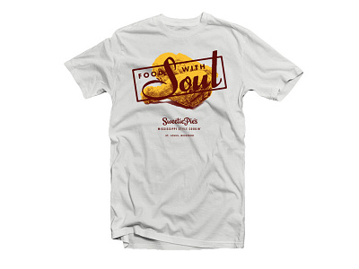 Sweetie Pie's Chicken with Soul chicken illustration t-shirt
